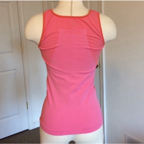 Pink Athleta tank - Picture 3 of 8